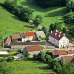Notre gîte vu de haut Notre gîte vu de haut